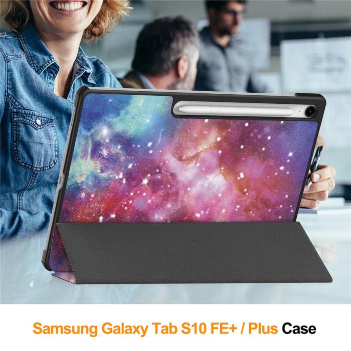 Bild 3, Samsung Galaxy S10 FE Plus Fodral Tri-Fold Galaxy