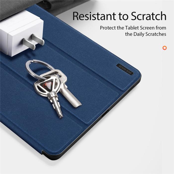 Bild 4, DUX DUCIS Galaxy Tab S10 FE Plus Fodral DOMO Tri-Fold Blå