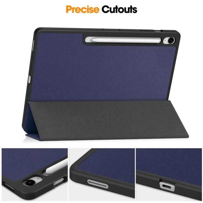 Bild 4, Samsung Galaxy Tab S10 FE Plus Fodral Tri-Fold Pennhållare