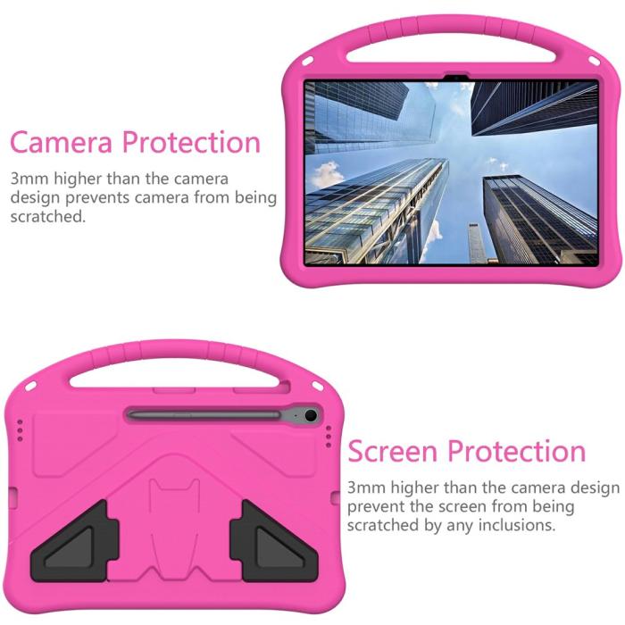 Bild 4, Galaxy Tab S10 FE Plus EVA Skal För Barn Rosa