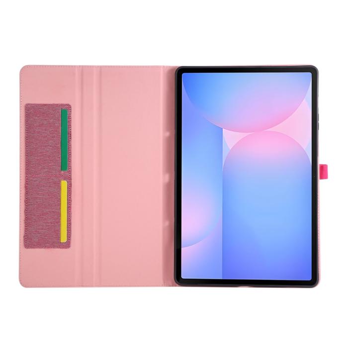 Bild 4, Galaxy Tab S10 FE Plus Fodral Rosa