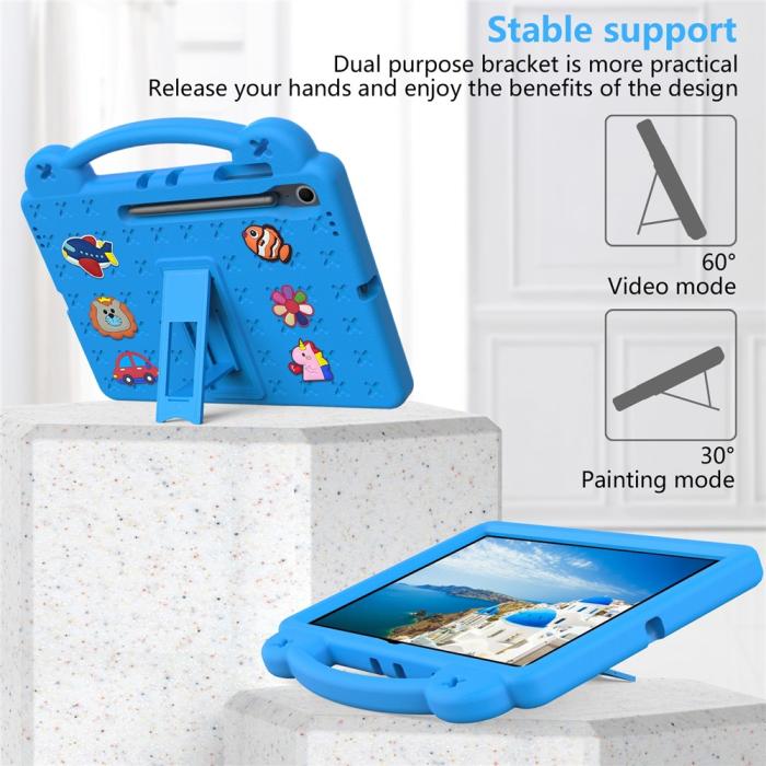 Bild 3, Samsung Galaxy S10 FE Plus Skal EVA För Barn Blå