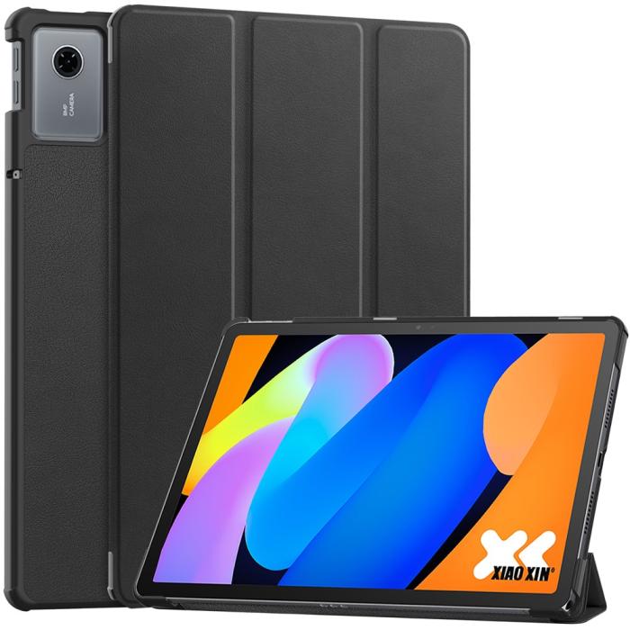 Bild 1, Lenovo Idea Tab Fodral Tri-Fold Läder Svart