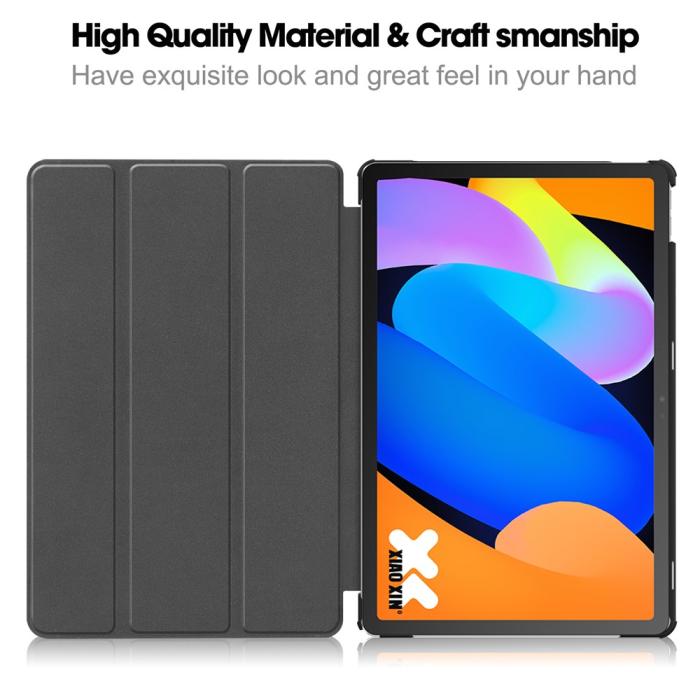 Bild 2, Lenovo Idea Tab Fodral Tri-Fold Läder Svart