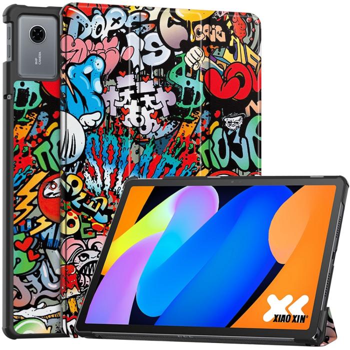 Bild 1, Lenovo Idea Tab Fodral Tri-Fold Graffiti