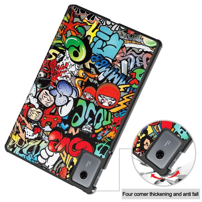 Bild 6, Lenovo Idea Tab Fodral Tri-Fold Graffiti