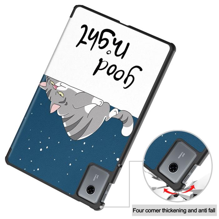 Bild 6, Lenovo Idea Tab Fodral Tri-Fold Katt