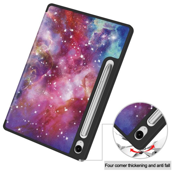 Bild 5, Samsung Galaxy Tab S10 Lite Fodral Tri-Fold Galaxy