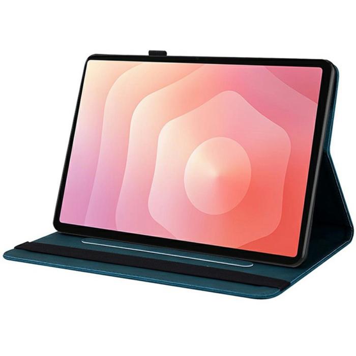 Bild 3, Samsung Galaxy Tab S11 Fodral Butterfly Flower Blå