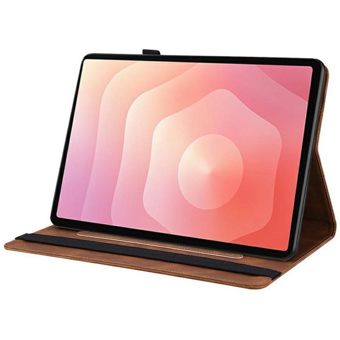 Bild 3, Samsung Galaxy Tab S11 Fodral Butterfly Flower Brun