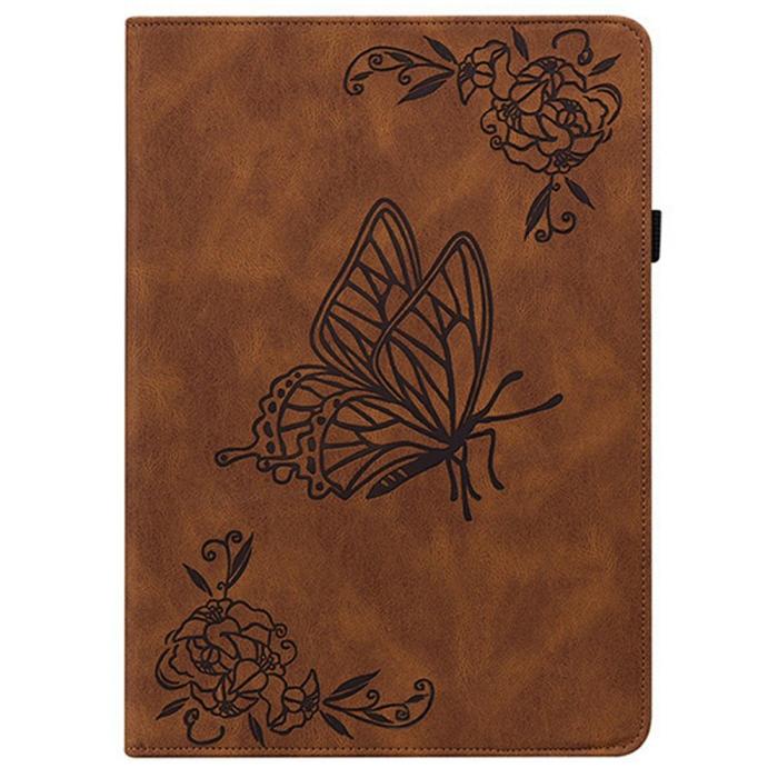 Bild 5, Samsung Galaxy Tab S11 Fodral Butterfly Flower Brun