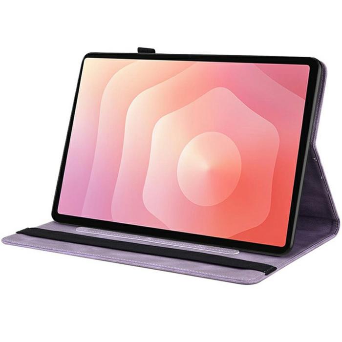 Bild 3, Samsung Galaxy Tab S11 Fodral Butterfly Flower Lila