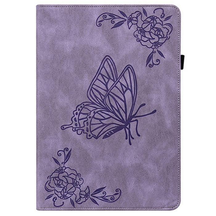 Bild 5, Samsung Galaxy Tab S11 Fodral Butterfly Flower Lila