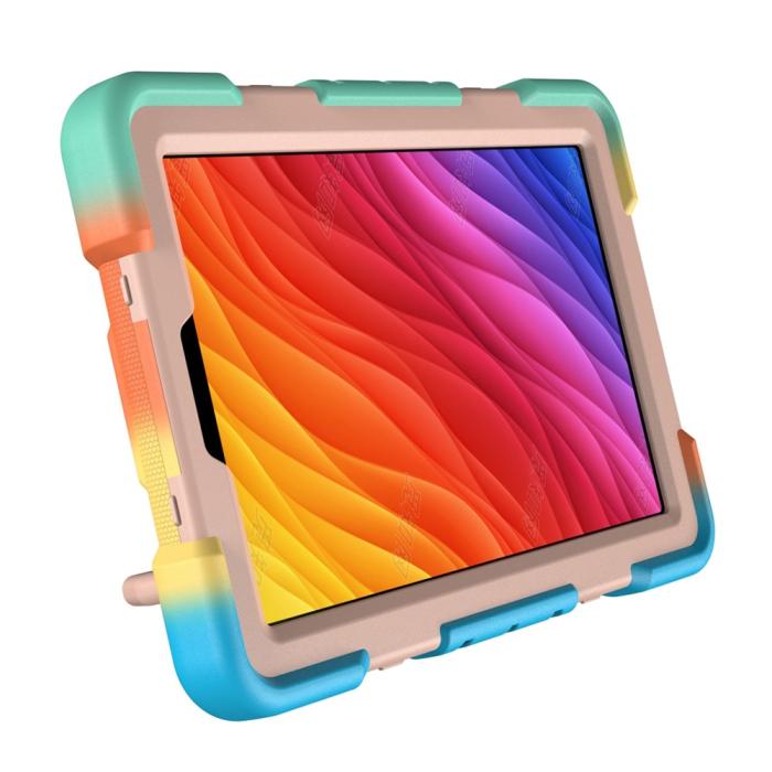 Bild 5, Galaxy Tab A11 Skal Kickstand Shockproof Rainbow