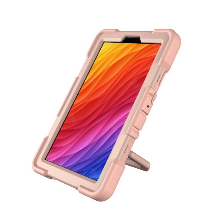 Bild 4, Galaxy Tab A11 Skal Kickstand Shockproof Rosa