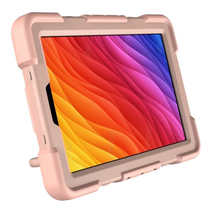 Bild 2, Galaxy Tab A11 Plus Skal Kickstand Shockproof Rosa