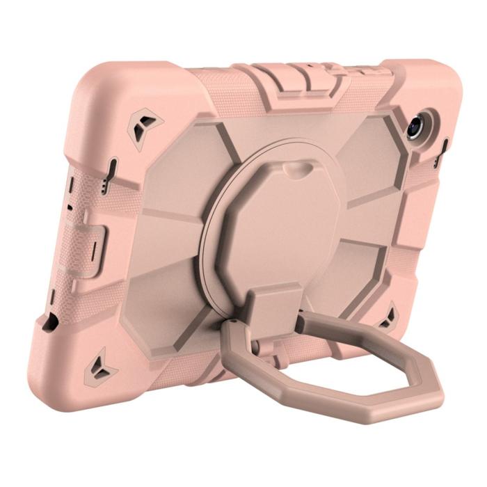 Bild 3, Galaxy Tab A11 Plus Skal Kickstand Shockproof Rosa