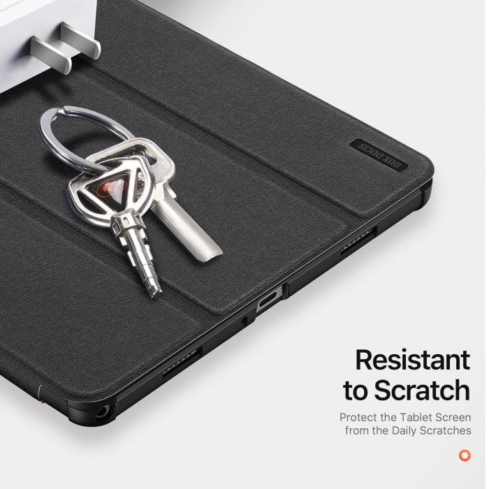 Bild 3, DUX DUCIS Galaxy Tab A11 Plus/A9 Plus Fodral DOMO Tri-Fold Svart