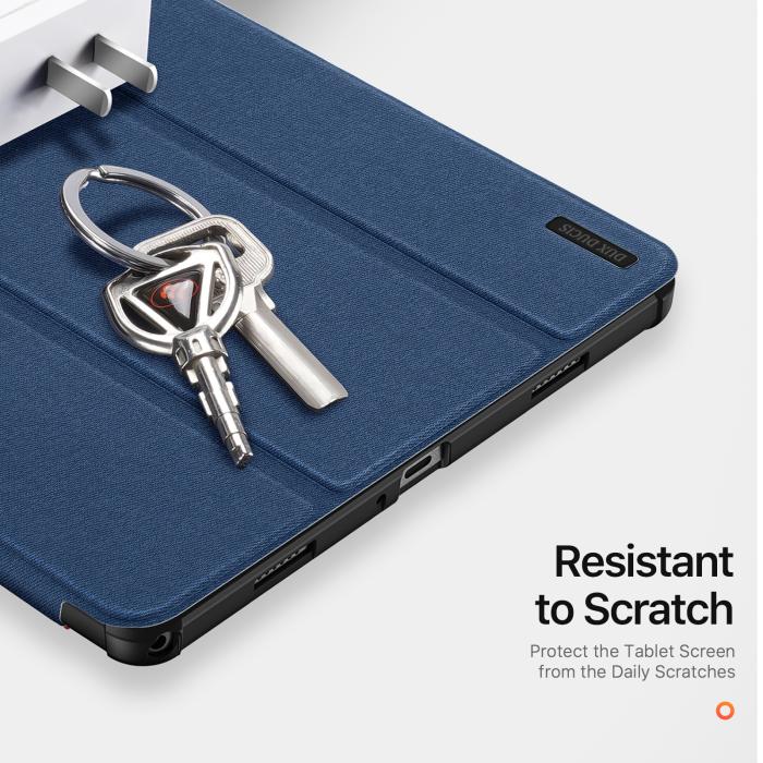 Bild 3, DUX DUCIS Galaxy Tab A11 Plus/A9 Plus Fodral DOMO Tri-Fold Blå