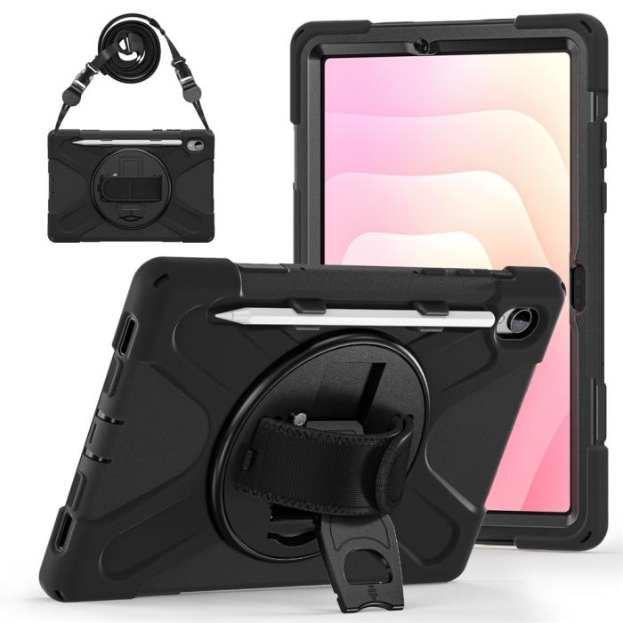 Bild 3, Samsung Galaxy Tab S11 Skal Shockproof Hybrid Kickstand Svart