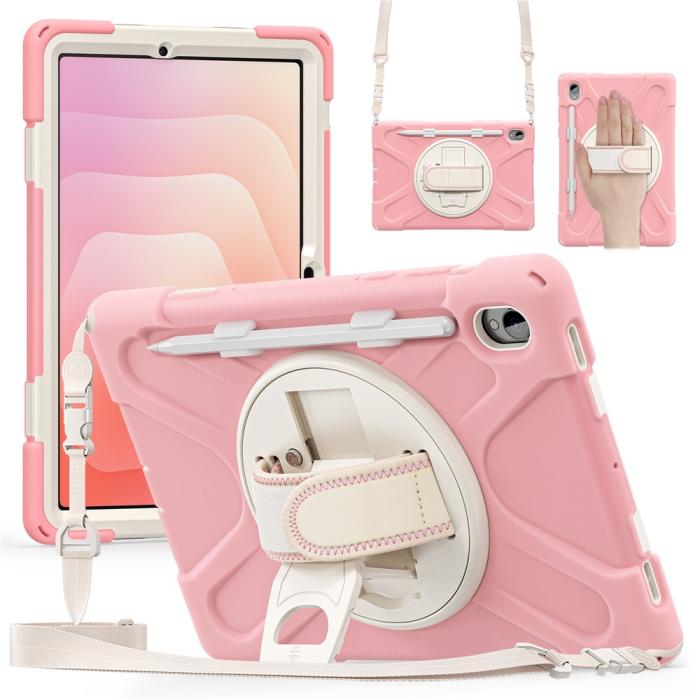 Bild 1, Samsung Galaxy Tab S11 Skal Shockproof Hybrid Kickstand Rosa