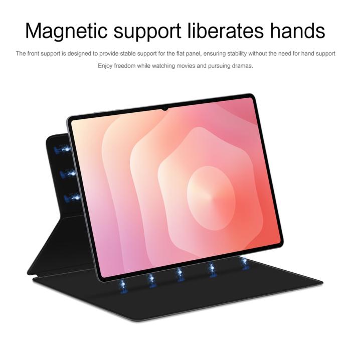 Bild 3, Samsung Galaxy Tab S11 Ultra Fodral Magnetiskt Svart