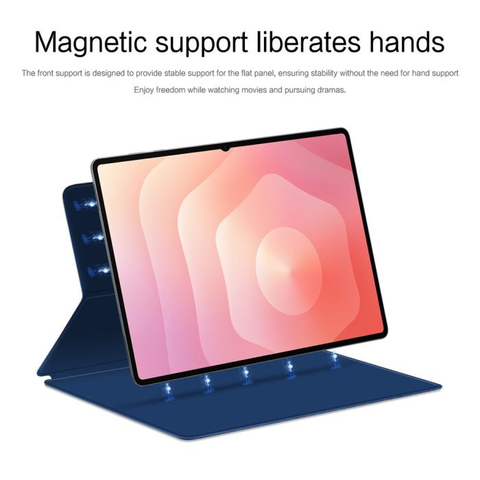 Bild 3, Samsung Galaxy Tab S11 Ultra Fodral Magnetiskt Blå