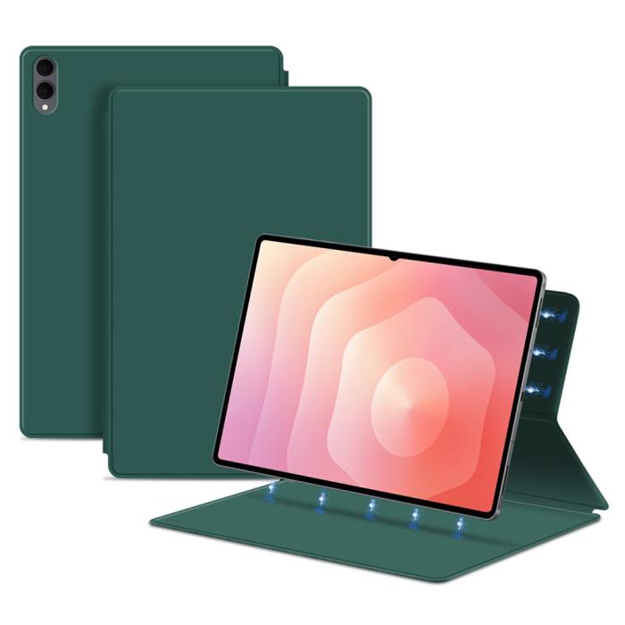 Bild 2, Samsung Galaxy Tab S11 Ultra Fodral Magnetiskt Grön
