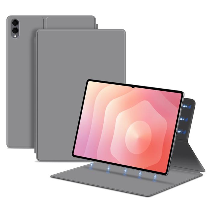Bild 2, Samsung Galaxy Tab S11 Ultra Fodral Magnetiskt Grå
