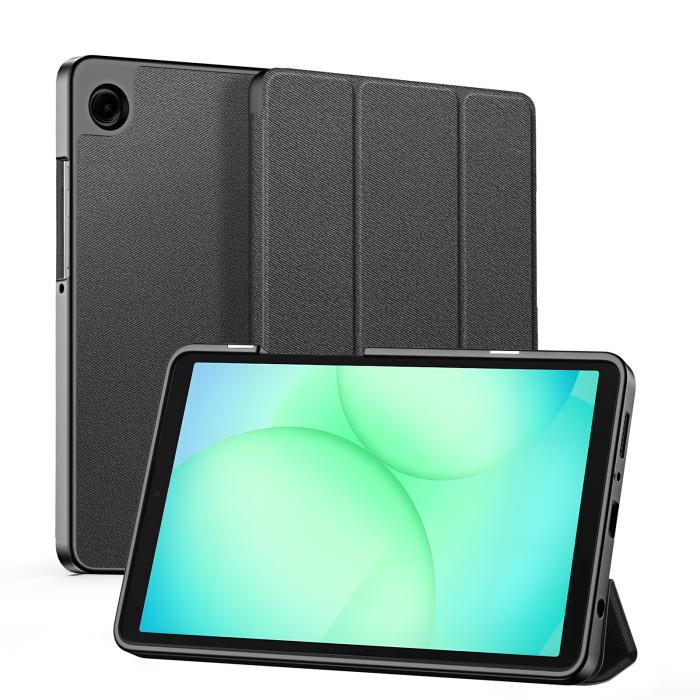 Bild 1, DUX DUCIS Galaxy Tab A11 / A9 Fodral DOMO Tri-Fold Svart