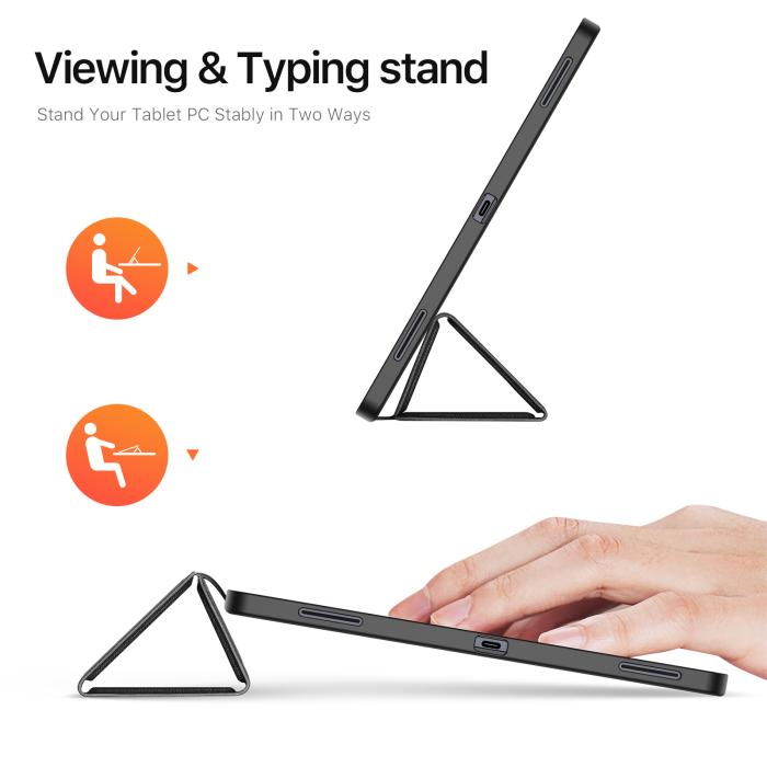 Bild 2, DUX DUCIS Galaxy Tab S11 Ultra Fodral DOMO Tri-Fold Svart