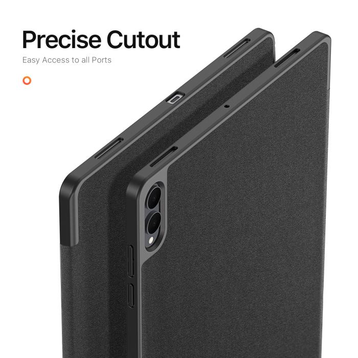 Bild 4, DUX DUCIS Galaxy Tab S11 Ultra Fodral DOMO Tri-Fold Svart