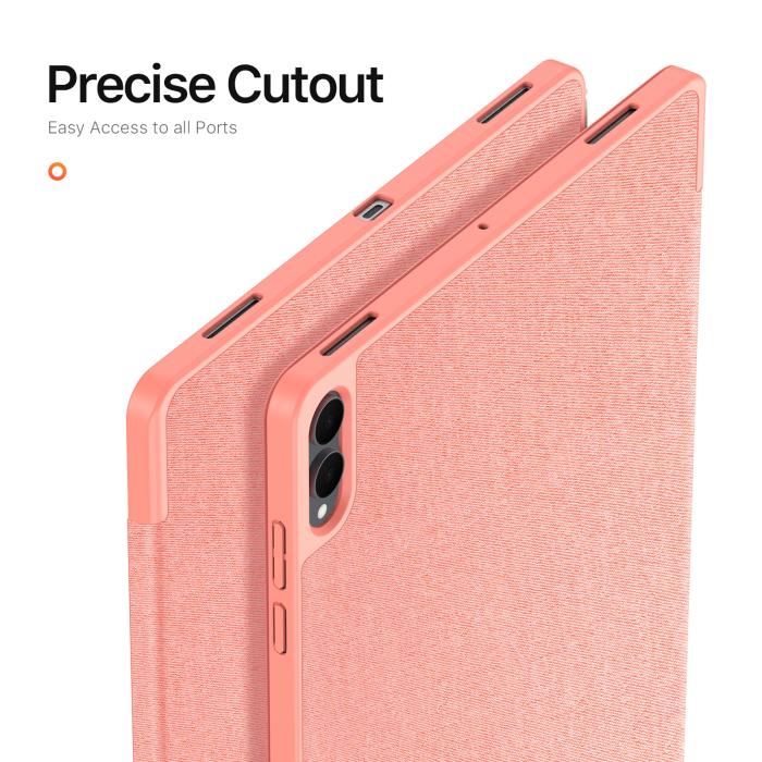 Bild 4, DUX DUCIS Galaxy Tab S11 Ultra Fodral DOMO Tri-Fold Rosa