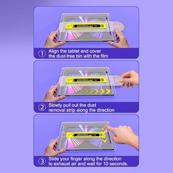 Bild 5, Galaxy Tab S11/S10 Lite/S10 FE/S9 FE/S9/S8/S7 Skärmskydd Härdat Glas