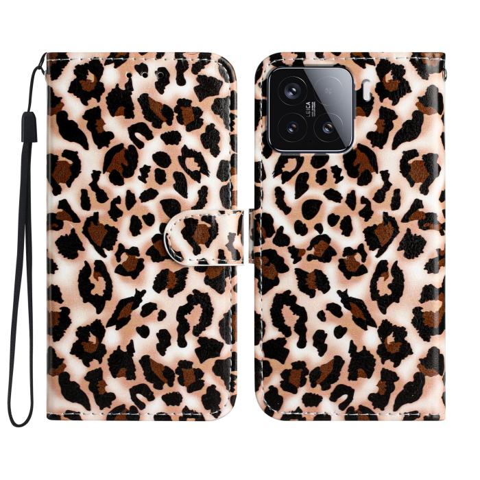 Bild 1, Xiaomi 15T Pro Fodral Med Tryck Leopard