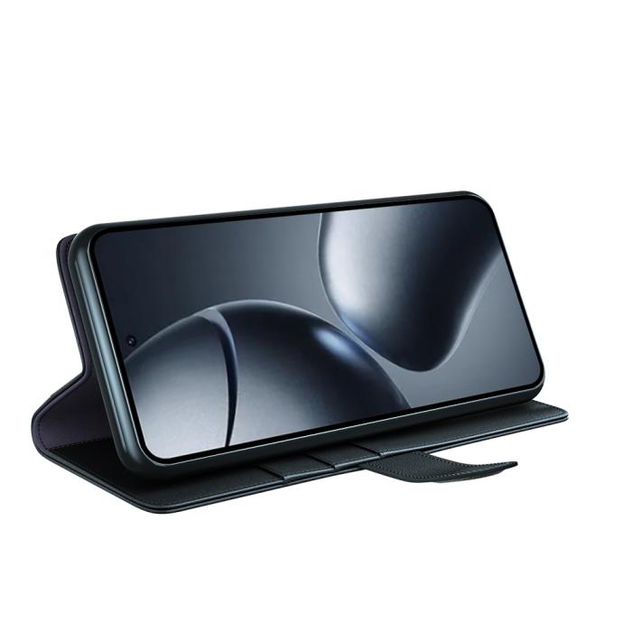 Bild 4, Xiaomi 15T Pro Fodral Premium Äkta Läder Svart