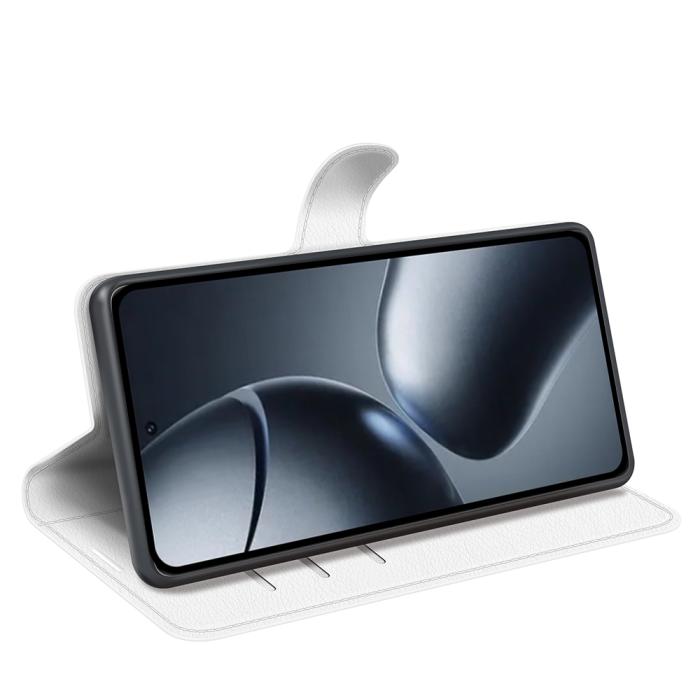 Bild 6, Xiaomi 15T Fodral Litchi Läder Vit