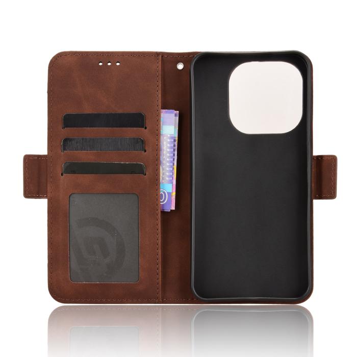 Bild 5, Xiaomi 15T Fodral Med Avtagbart Kortfack Brun