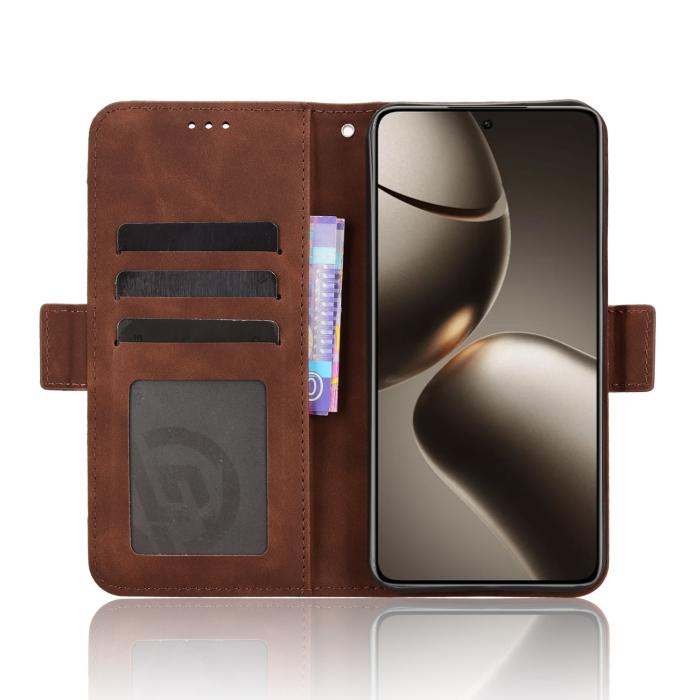 Bild 6, Xiaomi 15T Fodral Med Avtagbart Kortfack Brun