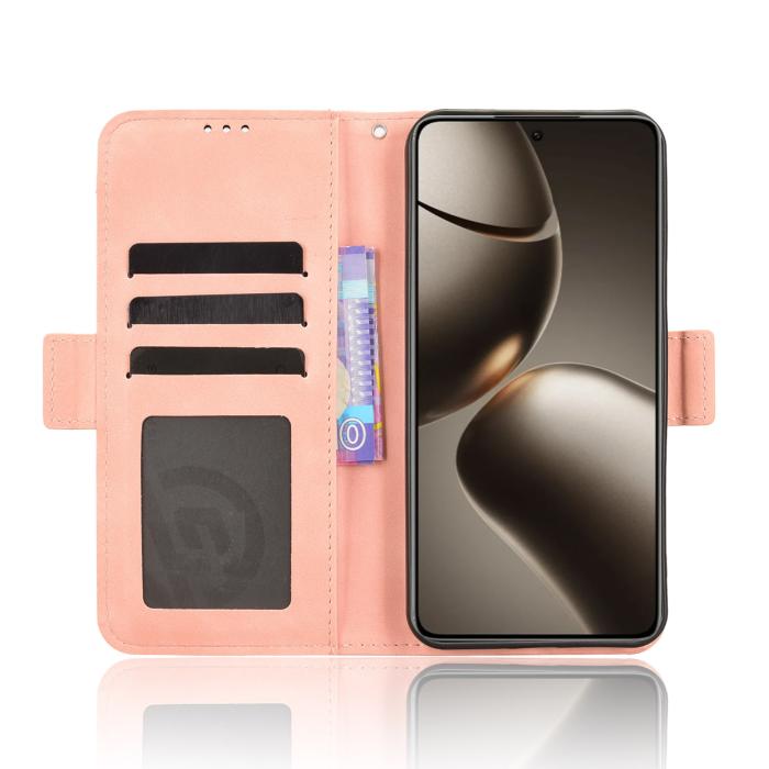 Bild 6, Xiaomi 15T Fodral Med Avtagbart Kortfack Rosa