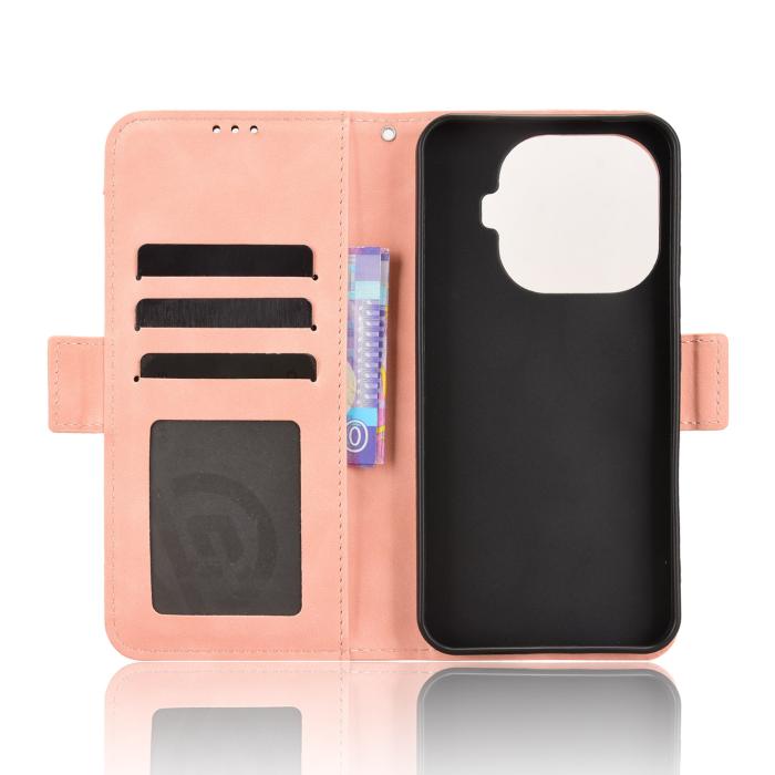 Bild 5, Xiaomi 15T Pro Fodral Med Avtagbart Kortfack Rosa