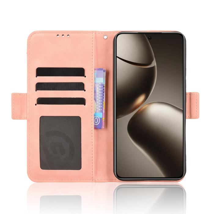 Bild 6, Xiaomi 15T Pro Fodral Med Avtagbart Kortfack Rosa