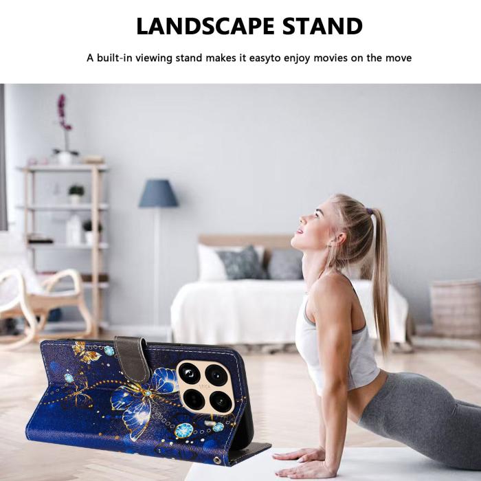 Bild 3, Xiaomi 15T Pro Fodral Med Tryck Fjäril