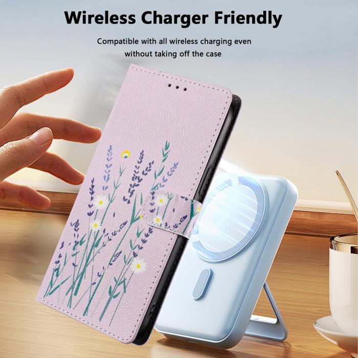 Bild 5, Xiaomi 15T Pro Fodral Med Tryck Lavender Lila