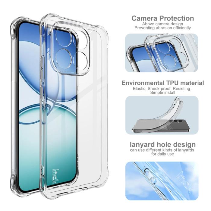 Bild 4, IMAK Xiaomi 15T Skal Airbag Shockproof Transparent