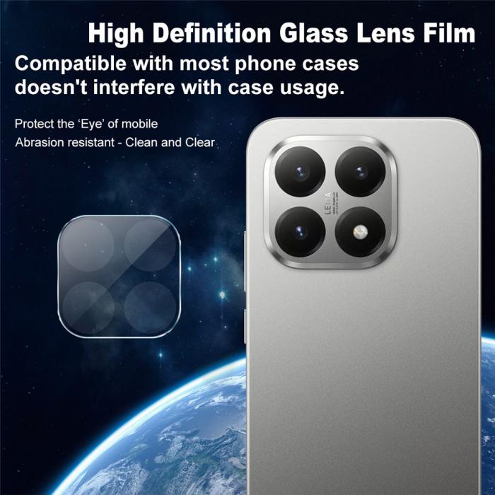 Bild 2, IMAK Xiaomi 15T Linsskydd Härdat Glas Transparent