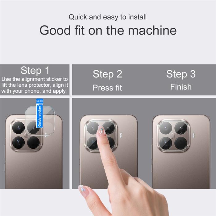 Bild 4, IMAK Xiaomi 15T Pro Linsskydd Härdat Glas Transparent