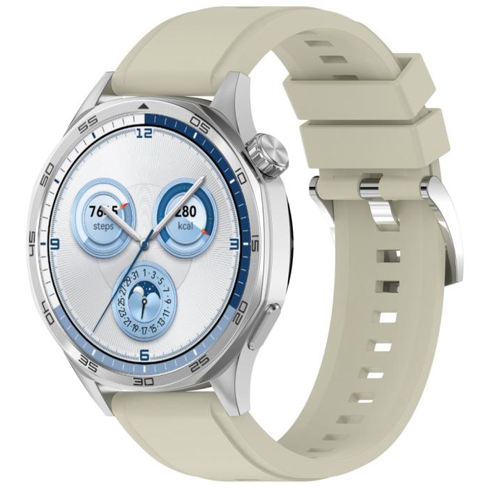 Bild 3, Klockarmband 22 mm Quick Release Silikon Grå