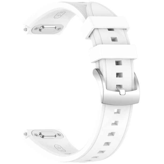 Bild 2, Huawei Watch GT 6/5/4 41 mm/5 Pro 42 mm Armband Silikon Vit