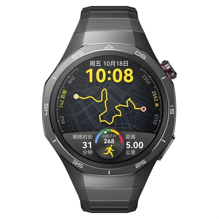 Bild 3, Huawei Watch GT 6 46 mm Armband Rostfritt Stål Grå